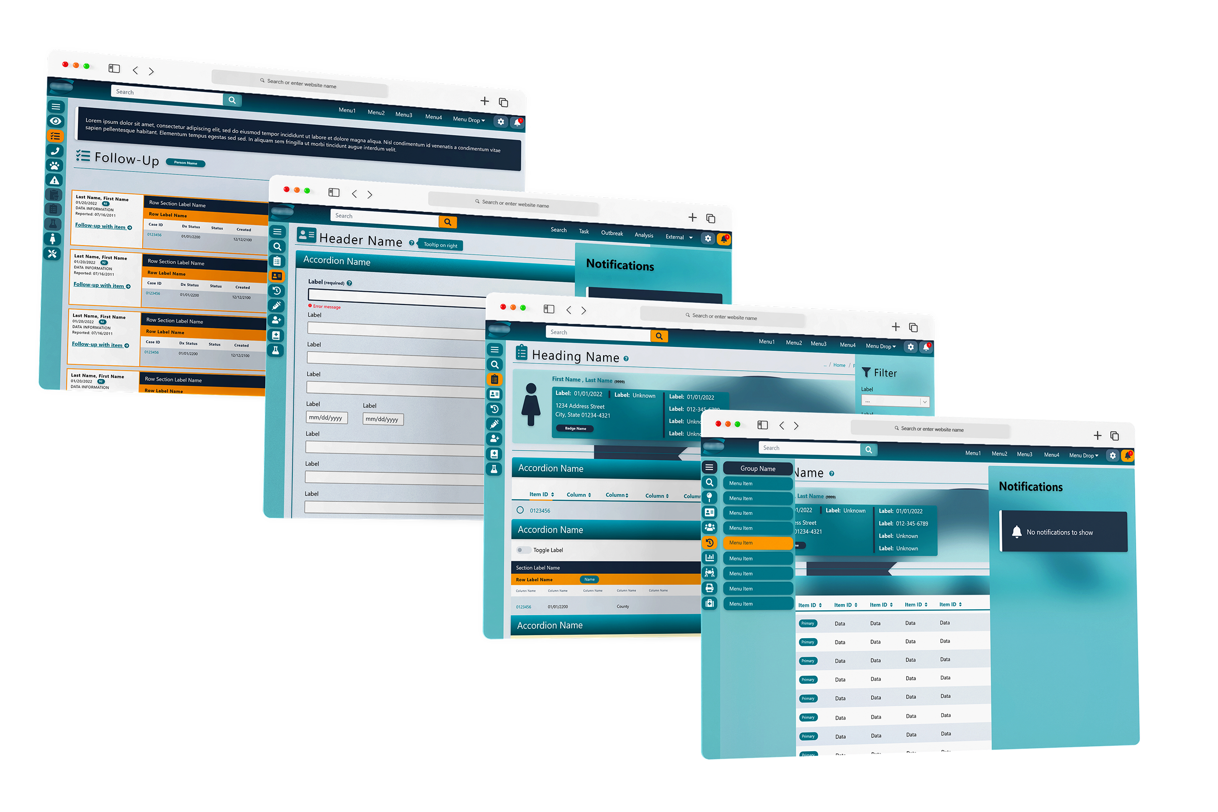Admin Web App